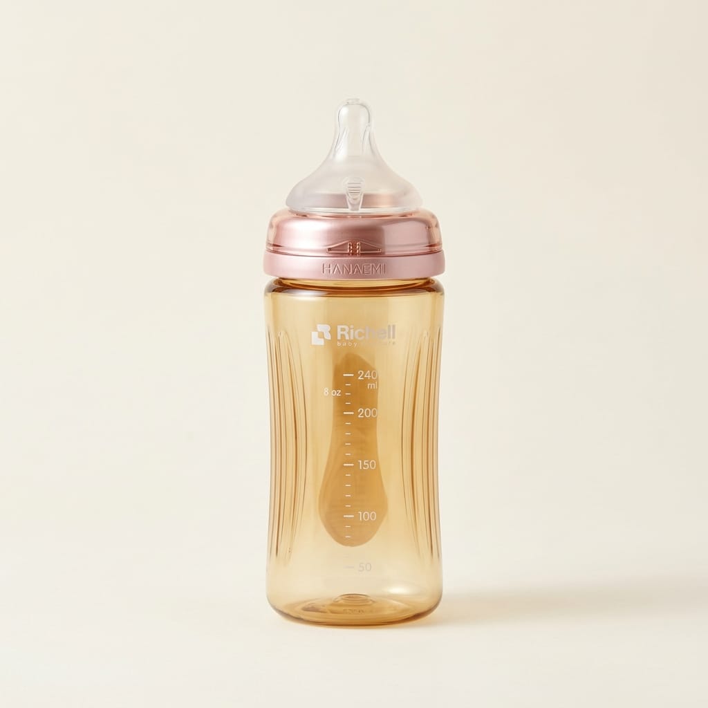 Richell Hanaemi Bình Sữa Thủy Tinh 160ml