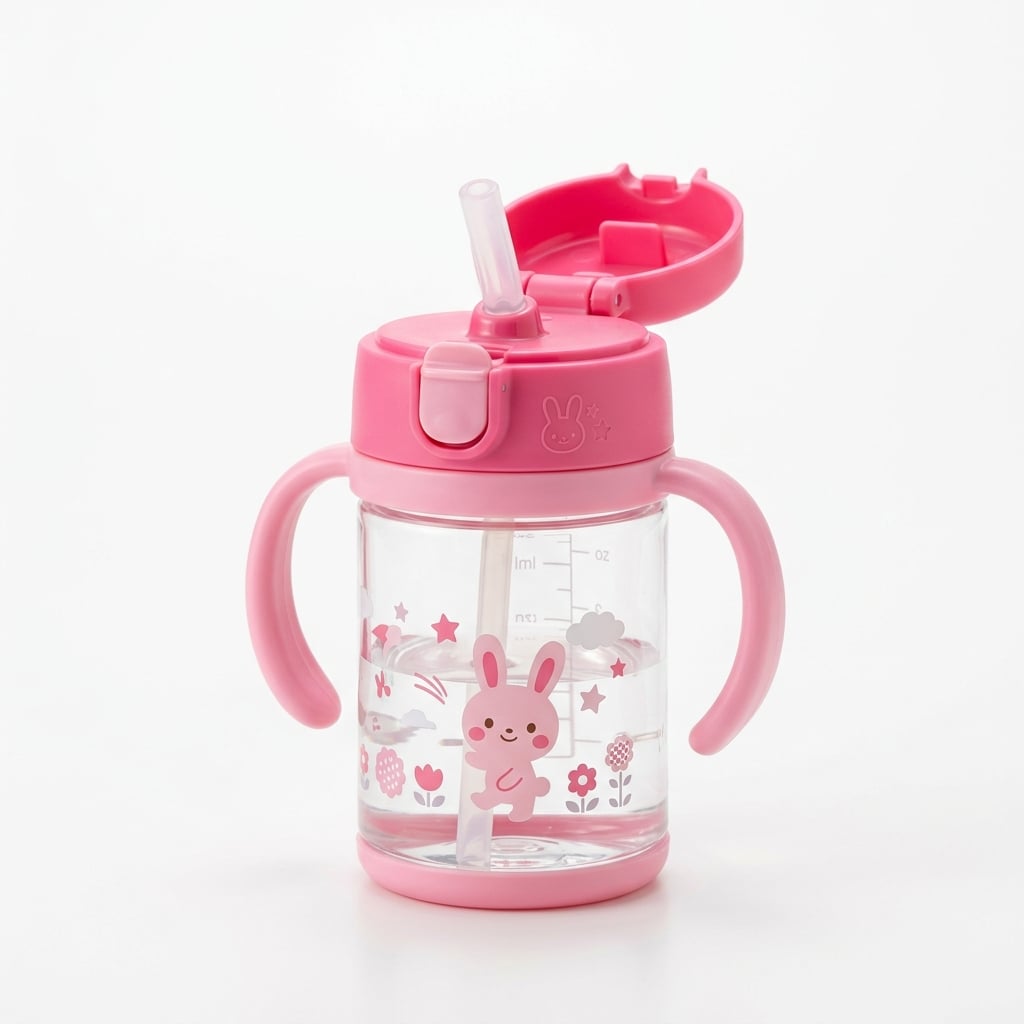 Richell TLI Bình Ống Hút 200ml